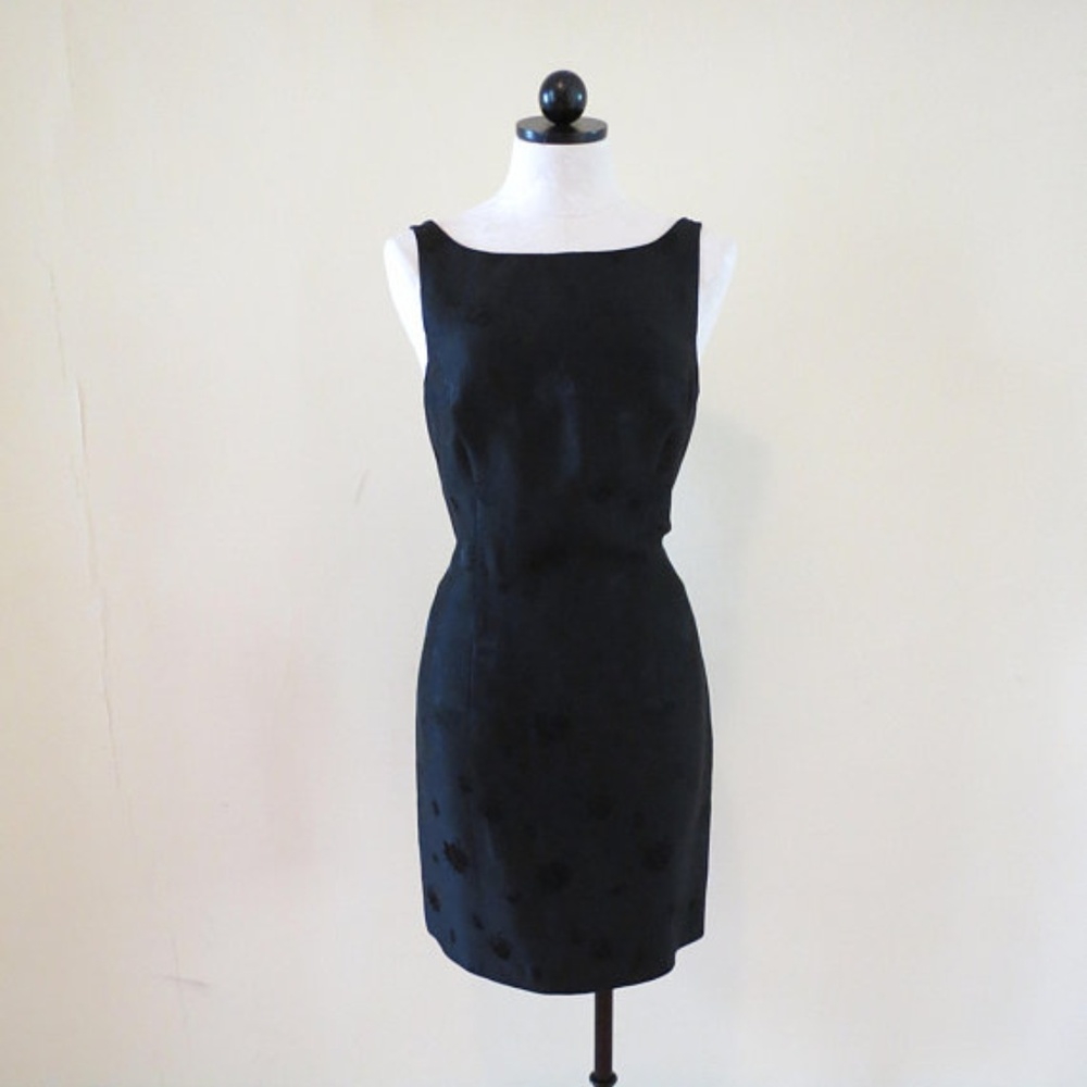 Black Silk Dress